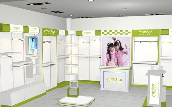 凯纳贝儿童装店面效果展示图