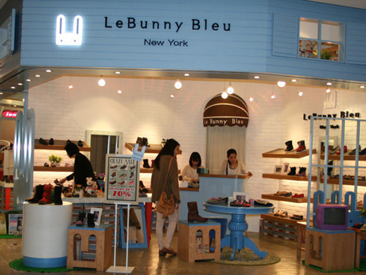 乐邦尼店面展示