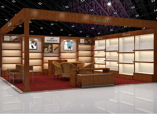 蚂蚁城品牌男鞋店面现象效果图