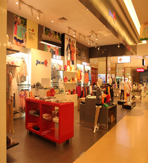 捷米梵店面终端展示