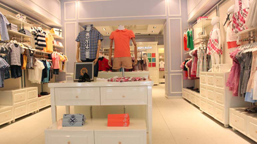 邦尼熊童装终端形象图展示