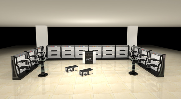 巴巴儿童童鞋终端形象展示