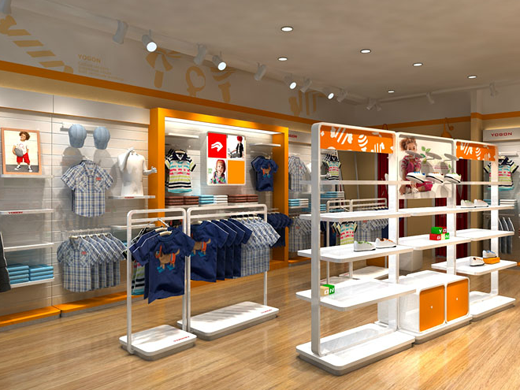 永高人童鞋终端形象效果图