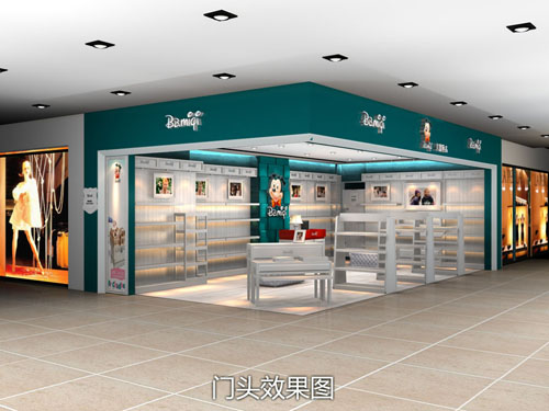 百变米奇门头效果图