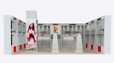 迪酷啦品牌店面展示