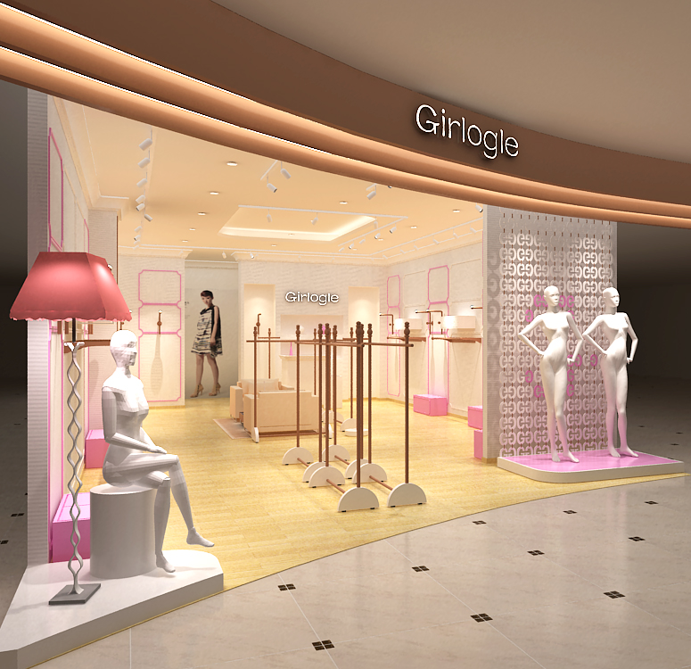 珞莎琳陈列布局