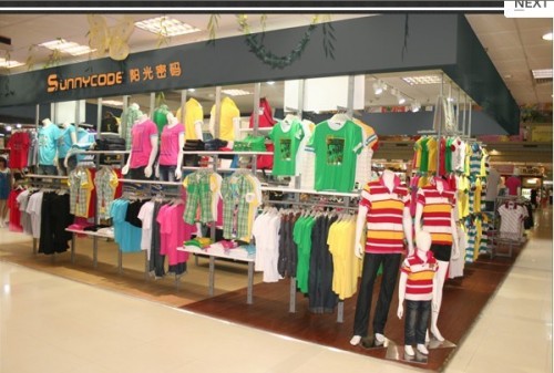 阳光密码女装店铺展示