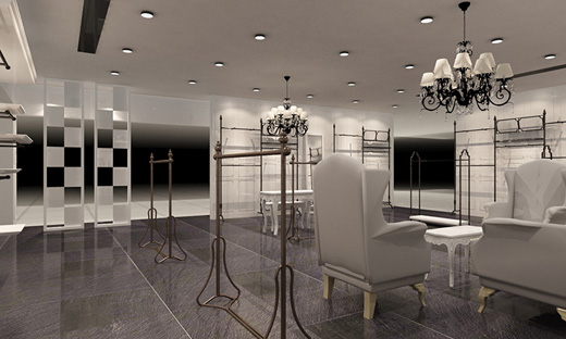 伊慕女装终端效果图展示