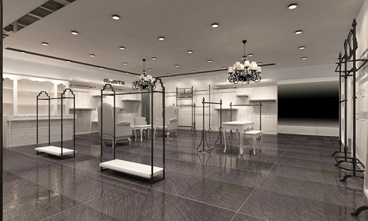 伊慕女装终端效果图展示