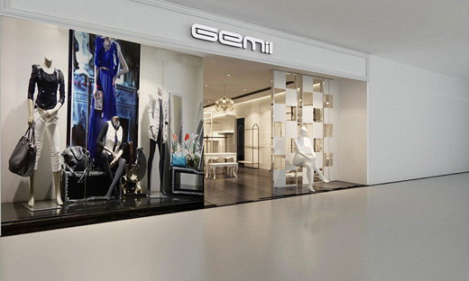 伊慕女装终端效果图展示