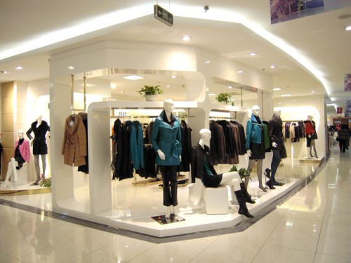 海兰丝服饰店铺展示