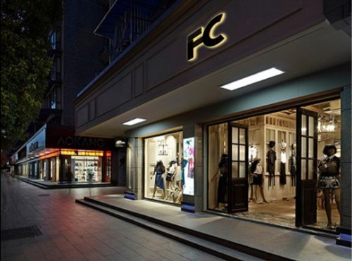 时尚主播女装店铺展示