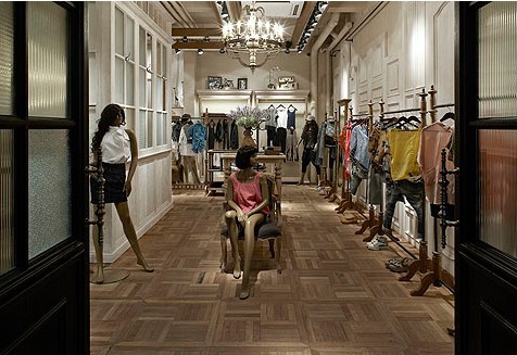 时尚主播女装店铺展示