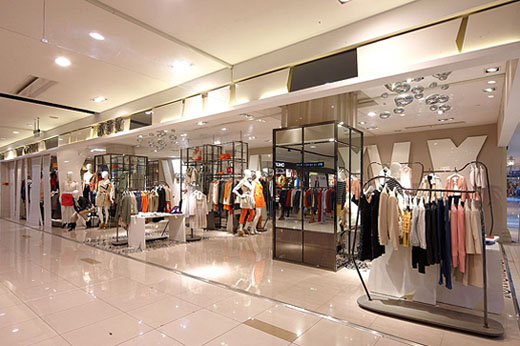 歌莉娅加盟店面展示