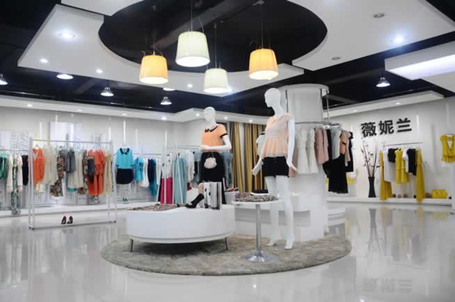 薇妮兰品牌女装终端形象展示
