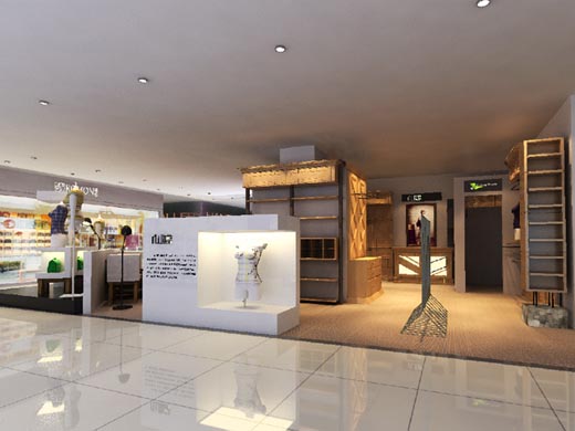 仙也慕女装店面形象展示