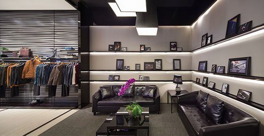 卡奴迪路男装店面形象图