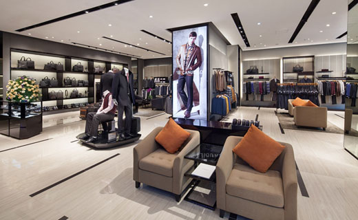 卡奴迪路男装店面形象图