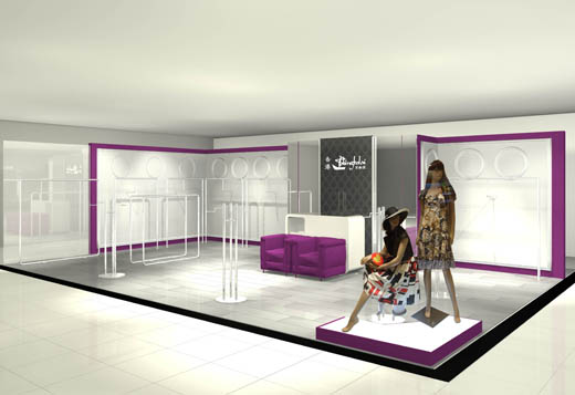 金舶莱店面展示