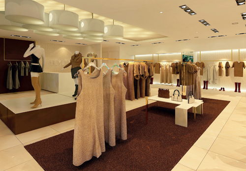 贝黎店面形象展示