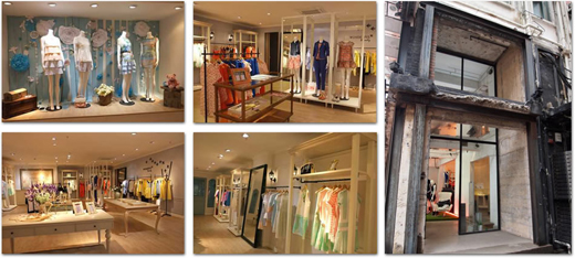 WONDERFUL品牌女装店面形象