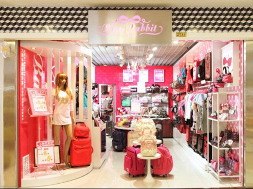 贝妮兔加盟专柜形象