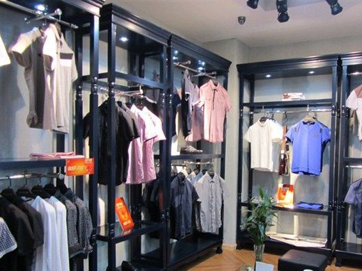 维加斯男装实体店铺形象展示