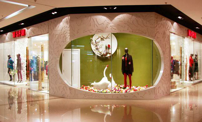 五色风马店铺形象