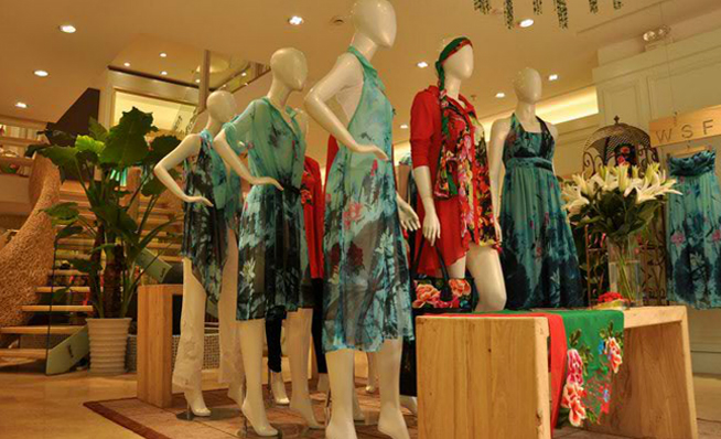 五色风马店铺形象