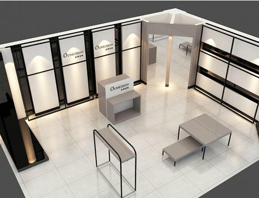 欧维苔妮店面形象效果图