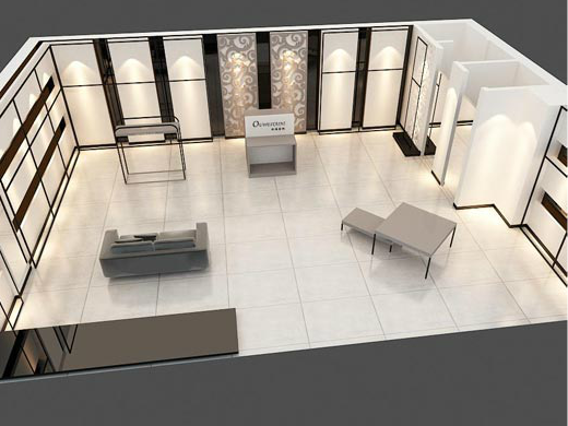 欧维苔妮店面形象效果图