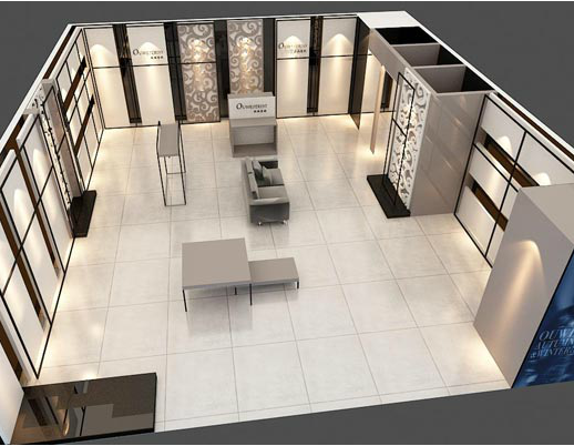 欧维苔妮店面形象效果图