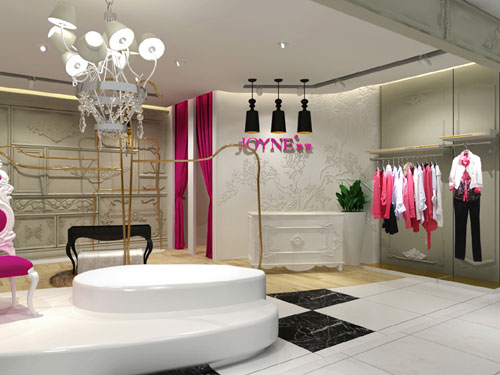 妆宜专卖店效果图
