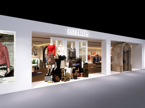 欧伊芮诗女装店铺展示