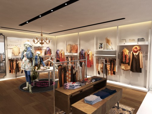 欧伊芮诗女装店铺展示