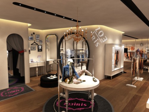 欧伊芮诗女装店铺展示