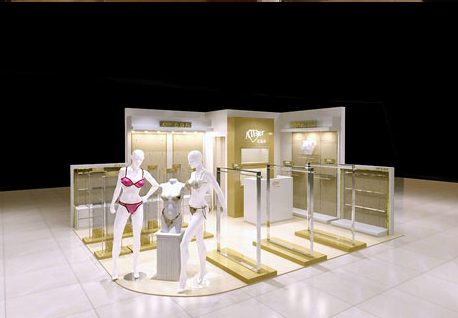 爱莉莎内衣品牌店面形象效果图展示