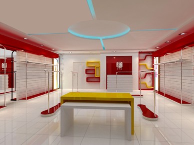 红雨竹女装店铺展示