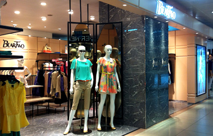 BearTwo上海徐汇汇金店面形象