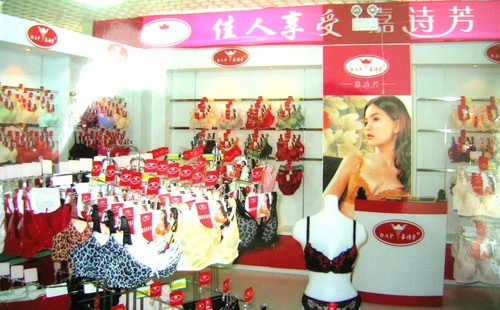 嘉诗芳内衣加盟店铺形象图