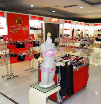 曼诗婷店面形象设计效果图