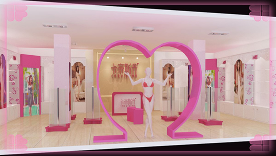 桑菲尔专卖店效果图