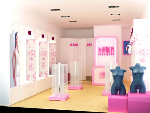 桑菲尔专卖店效果图