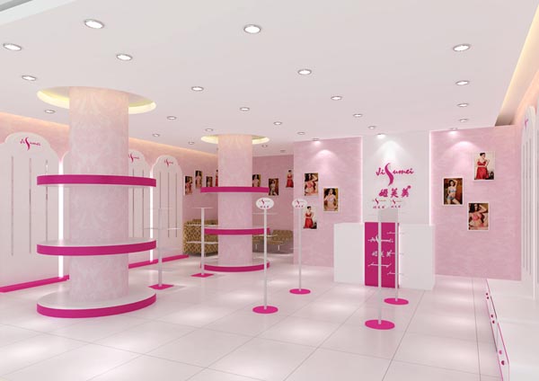 姬芙美店面形象效果图展示