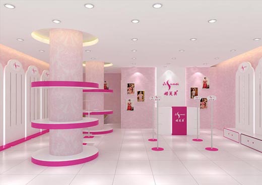 姬芙美店面形象效果图展示