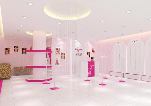 姬芙美店面形象效果图展示