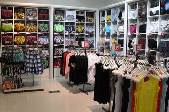 哇咔内衣品牌店面形象图