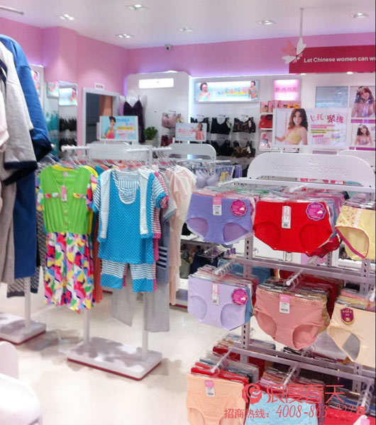 浪漫春天内衣杭州萧山建设第二家加盟店
