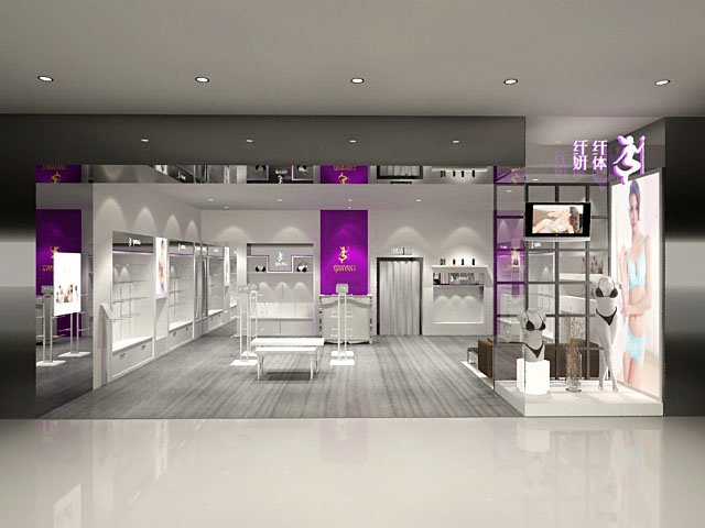 纤妍专卖店效果图