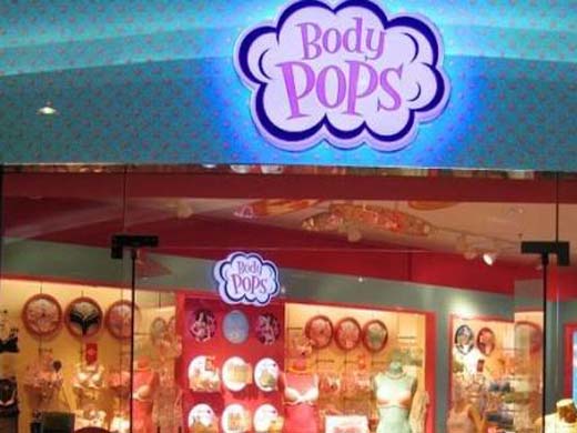 body pops店面形象展示